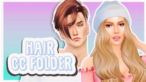 250 Anto Hair Femalemale Cc Folder 👑 Sims 4 Hairs Mods Cc Folder