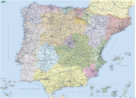 Ofertas Mapas España Europa Y Mundo Tienda Mapas Posters Pared