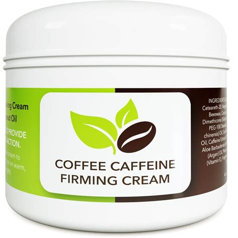 Coconut Cellulite Cream With Caffeine Natural Stretch Mark Treatment
