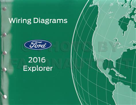 2016 Ford Explorer Wiring Diagram Manual Original