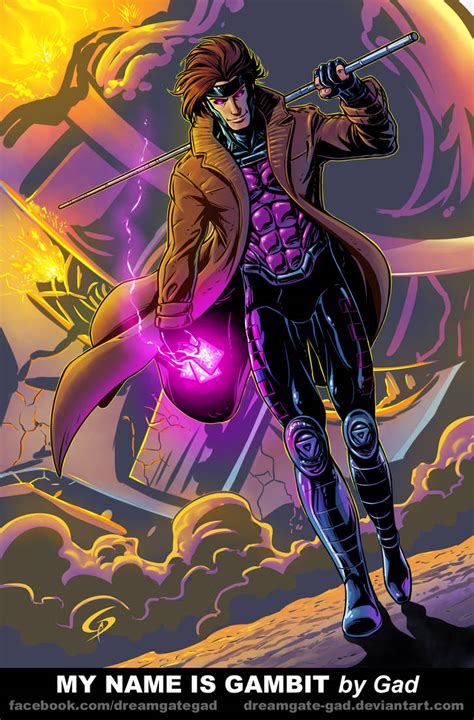 My Name Is Gambit By Gad By Dreamgate Gad On Deviantart