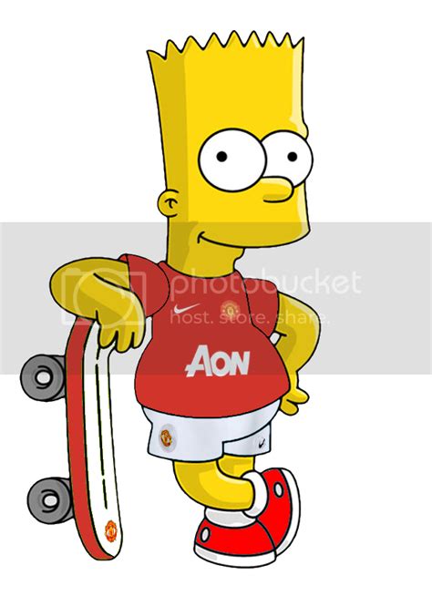 Bart Simpson Manchester United Pictures Images And Photos Photobucket