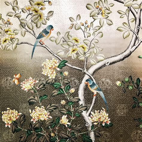 Pin By Gracie Studio On Gracie Handpainted Wallpapers