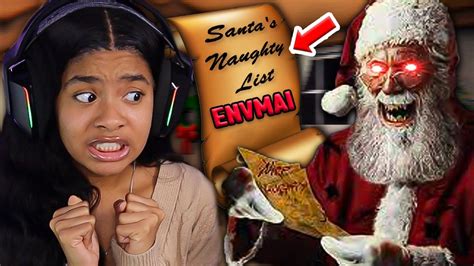 Im On Santas Naughty List This Year Unwrapping Christmas Youtube
