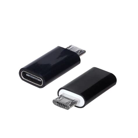 The new industry standard for the next generation of devices. High speed Type-C Female Connector to Micro USB 2.0 Male ...
