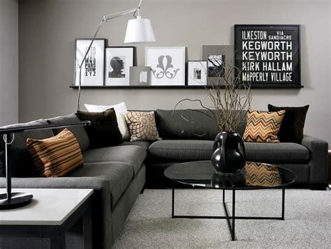 Decor aid an interior design firm out of new york city added depth to this narrow living room by painting the four walls a very pale shade called gray tint, by benjamin moore. 69 Fabulous Gray Living Room Designs To Inspire You ...