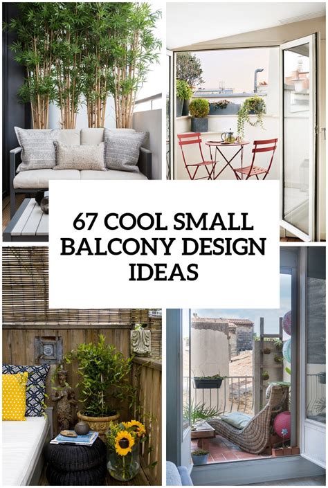 Balcony Design Small House Apartment Balcony Design