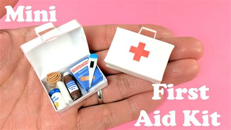 Here's an example of one you can purchase from amazon. DIY Miniature First Aid Kit & Accessories - Band Aids ...