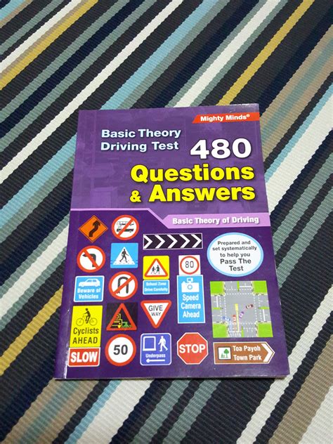 2019 Btt Basic Theory Driving Test Book 480 Questions And Answers