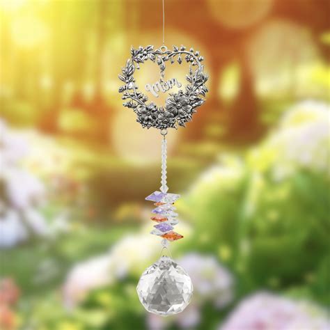 Mom Wishing Thread Whimsical Winds Wind Chimes Engraved Wind Chime