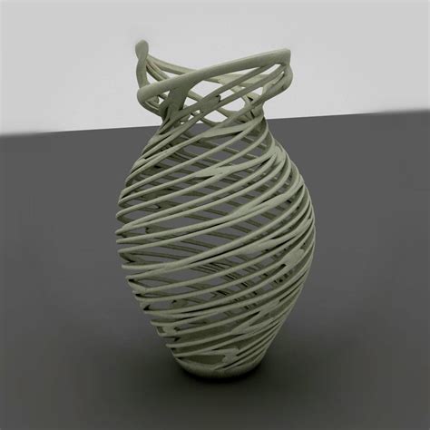 Twisted Vase 3d Model 3d Printable Stl