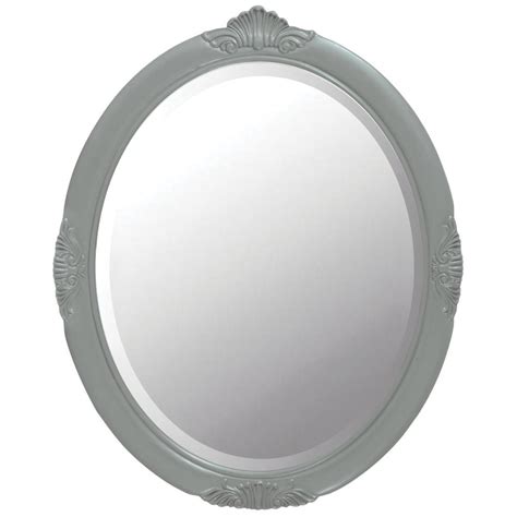 Sometimes the bathroom vanity just isn't enough, so cue a separate makeup table. 15+ Oval White Mirror | Mirror Ideas