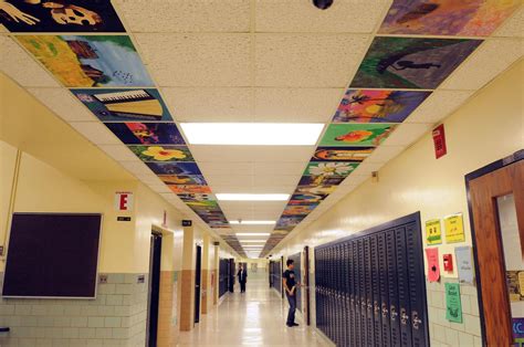 Art Teacher Remembers Students Through Painted Ceiling Tiles News