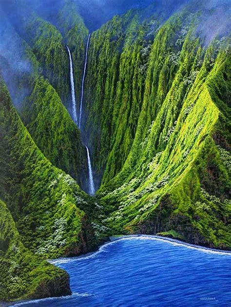 Ilha Molokai Havaí Lugares Fantásticos