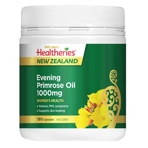 Buy Healtheries Evening Primrose Oil 1000mg 180 Capsules Online At