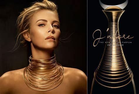 Charlize Theron Dior J Adore Infinissime Perfume Celebrity Scentsation