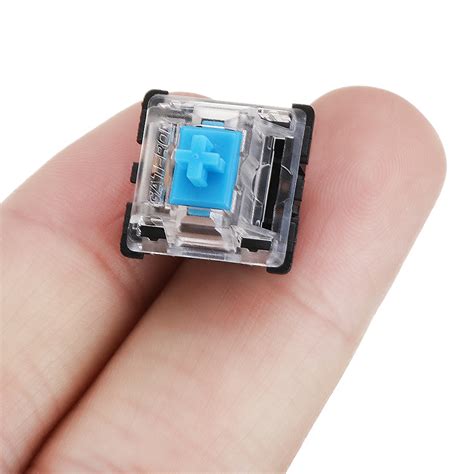 70pcs Pack 3pin Gateron Clicky Blue Switch Keyboard Switch For