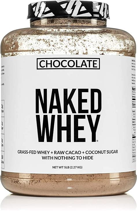 Naked Nutrition Whey Protein Supplement Powder Chocolate 2 27 Kg