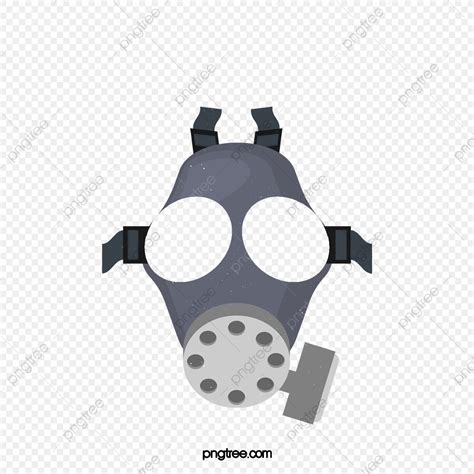 Gas Mask PNG Picture Cartoon Hand Drawn Gas Mask Illustration