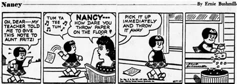 nancy comics by ernie bushmiller on twitter the best of nancy by ernie bushmiller sep 25 1964
