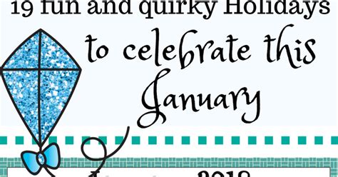 The Cozy Red Cottage 19 Fun Holidays To Celebrate In January