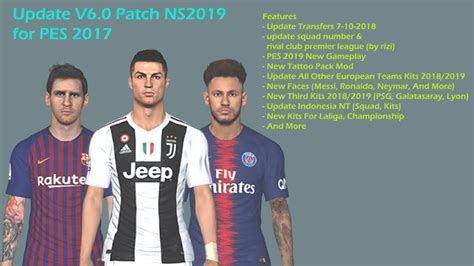 H m s in the news. pes 2017 next season patch 2019 V6.0 - MOZ GOOGLE DRIVE