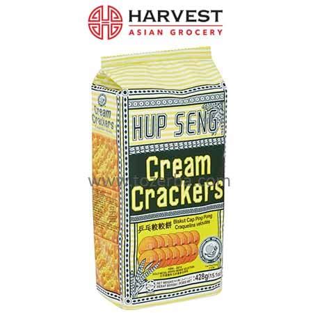 Promoo biskuit hup seng asin malaysia cream crackers 425 gram hap seng stok terbatas. HUP SENG Cream Crackers - Tozerba
