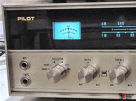 Vintage Exceptional Pilot 540 Am Fm Stereo Receiver Japan Ultra Solid