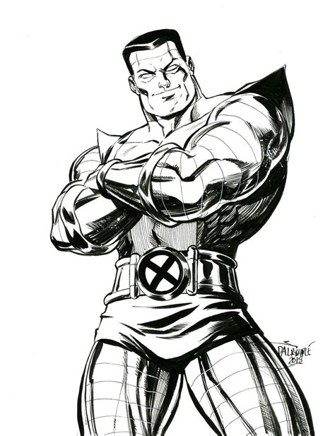 Colossus By Scott Dalrymple Colossus Marvel Drawings Colossus Marvel