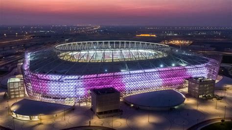 Impresionante Qatar Inaugura Uno De Los Estadios Del Mundial 2022