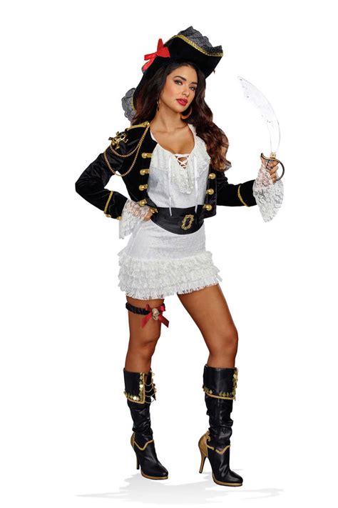 Holy Ship Womens Pirate Costume By Dreamgirl