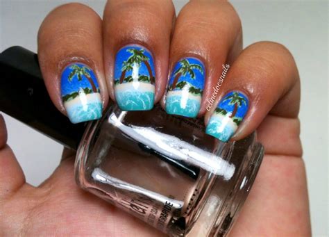 20 Phenomenal Palm Tree Nail Designs For This Summer