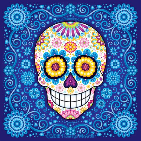Traditionsl Day Of The Dead Coloring Pages Day Of The Dead
