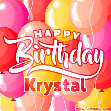 Happy Birthday Krystal S