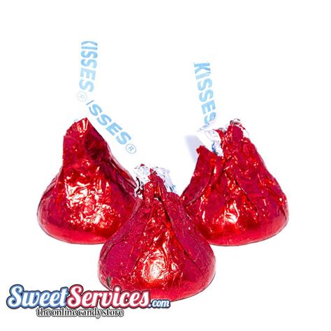 Red Hershey Kisses Online Bulk Candy Store