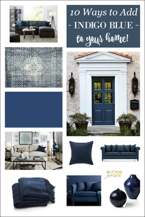 The hex codes can be found underneath each of the color. Indigo Blue: 10 Amazing Ways To Add This Color To Your ...