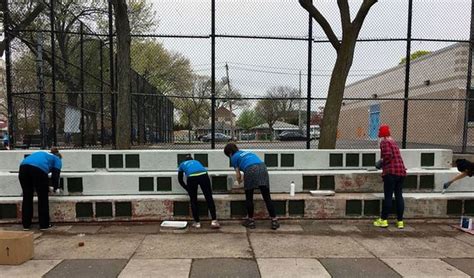 Dongan Hills Park Gets A Spruce Up During New York Cares Day