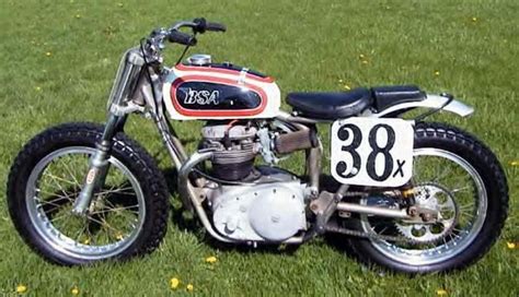 Bsa Flat Track Classic Motorcycle Pictures Tracker Motorcycle