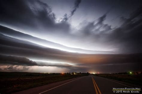 Layered Shelf Cloud Clouds Nature Photos Nature