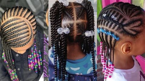 Browse here for best collection of different hair lengths, hair tips and hair color highlights. 50+ Braids Hairstyles || Baby Girls Cornrows Braids ...