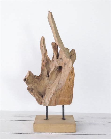 Unique Driftwood Sculpture Driftwood Sculpture Vintage Decor