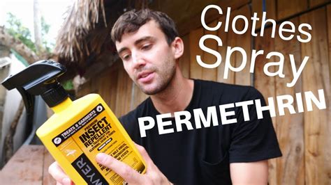 Permethrin Spray For Clothes — Bug Mosquito And Insect Repellant