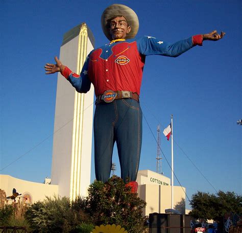 Big Tex At The State Fair Of Texas Fair Park Dallas Texas 2007