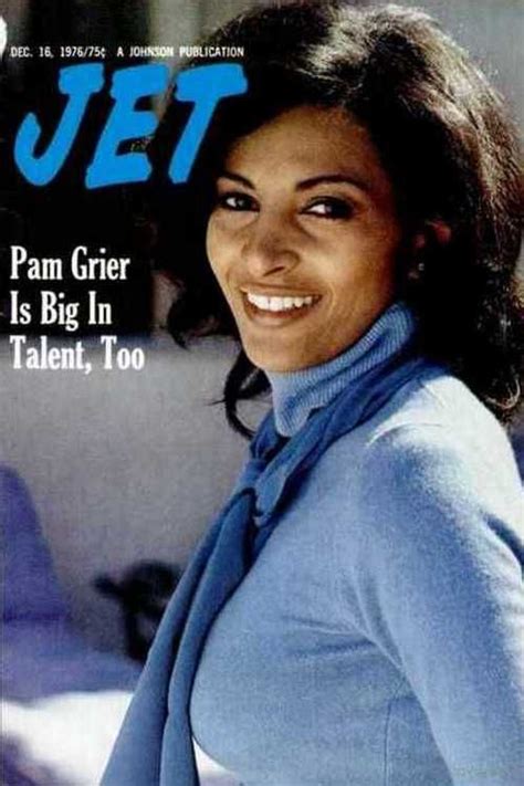 Pam Grier December 1976 Jet Magazine Black Magazine Ebony Magazine