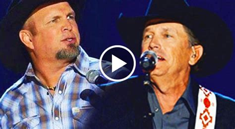 george strait and garth brooks perform together for the first time ever at 2013 acm awards