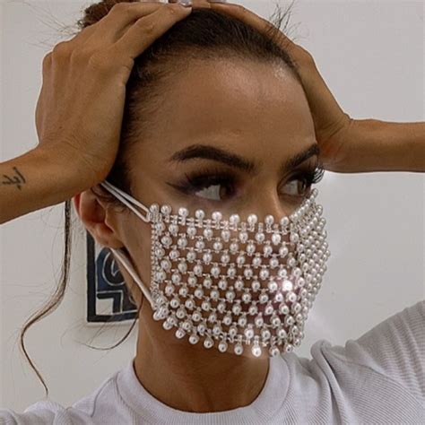 Lovely Rhinestone Hollow Out Silver Face Maskface Maskaccessories