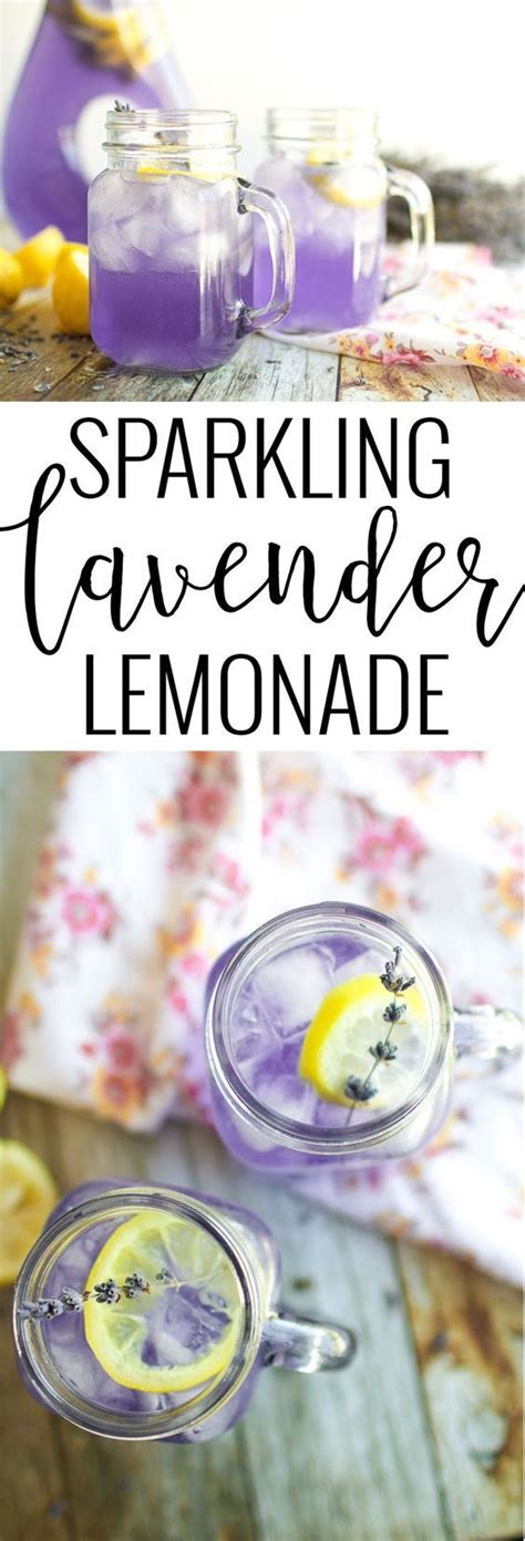 Sparkling Lavender Lemonade Drinks Oh So Delicioso Recipe