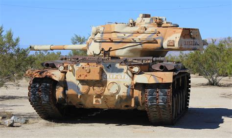 M47 Patton Tank At The General Patton Memorial Museum In C Flickr