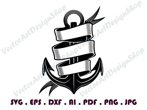 Anchor 1 Svg Anchor Svg Nautical Svg Anchor Clipart Etsy