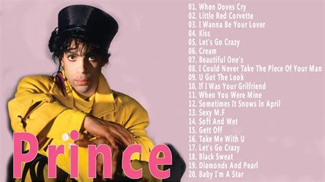 Prince Greatest Hits Songs Best Songs Of Prince Album Playlist 2020